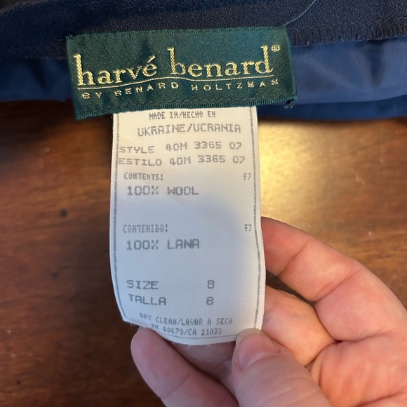 Harve Benard Wool Skirt - Picture 3 of 6